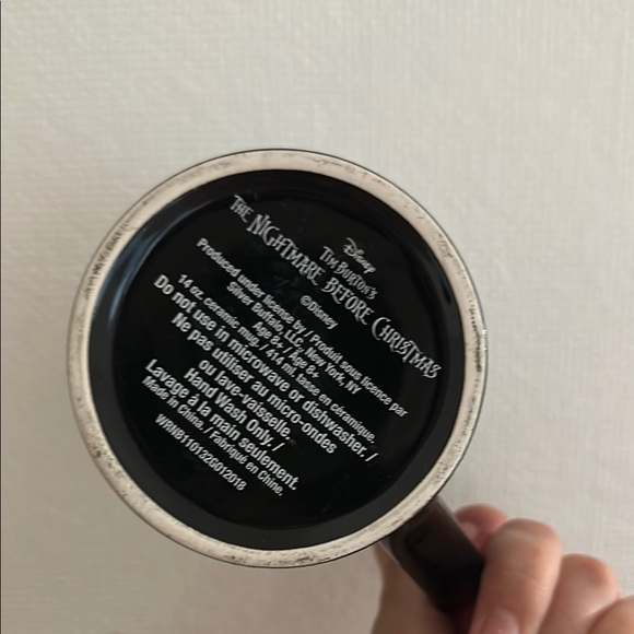 Jack Skellington Black purple ceramic Mug - Picture 2 of 2